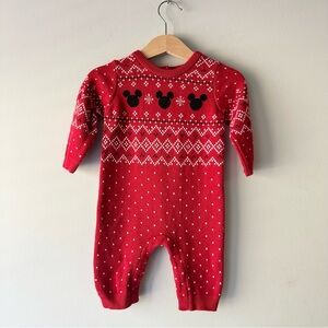 Little Sleepies Disney Mickey Knit Bodysuit